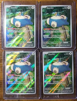 Lot of 4: Pokemon Snorlax 151 ETB Elite Trainer Box Promo #051 2 Sealed 2 Opened - Image 1