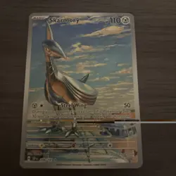 Pokemon TCG Skarmory 209/191 Illustration Rare S&V Surging Sparks NM - Image 1