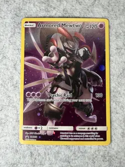 Armored MewTwo #SM228 Pokemon Sun & Moon Promo Black Star (LP+/NM) - Image 1
