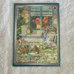 Pokemon Charmander SVP 043 Promo Scarlet & Violet English Basic Card - Image 1
