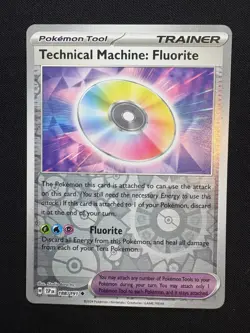 TM: Fluorite 188/191 Reverse Holo LP-NM - Pokemon S&V Surging Sparks SSP Tool - Image 1