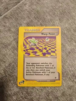 2002 Pokemon E-Series Expedition Base Set 152/165 Warp Point Near Mint Condition - Image 1