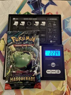 (VERY HEAVY) 22.34g Pokemon TCG Twilight Masquerade Booster Pack (SEALED)✅ - Image 1