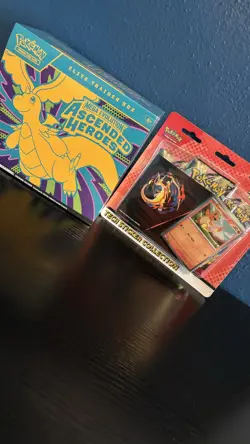 Pokemon Mega Evolution Ascended Heroes ETB And Charmander 3 Pack Blister SEALED - Image 1