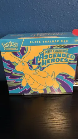Pokemon Mega Evolution Ascended Heroes ETB And Charmander 3 Pack Blister SEALED - Image 2