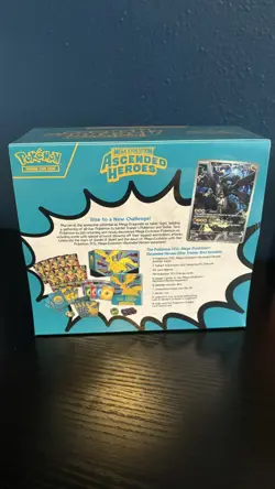 Pokemon Mega Evolution Ascended Heroes ETB And Charmander 3 Pack Blister SEALED - Image 3