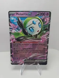 Meloetta ex 44/86 - Black Bolt English EX Holo Pokemon TCG - Image 1
