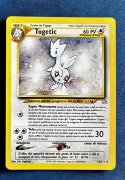 Pokemon Togetic 16/111 Neo Genesis Set Ita Holo No Psa No Bgs - Image 1