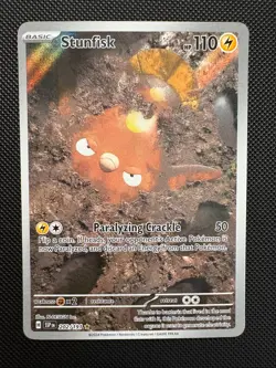 Stunfisk 202/191 Illustration Rare Surging Sparks Pokemon NM - Image 1