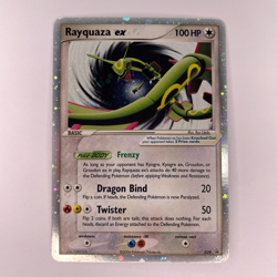 RAYQUAZA EX 039 NINTENDO PROMO EX COLLECTOR'S TIN HP DMG POKEMON - Image 1