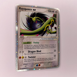 RAYQUAZA EX 039 NINTENDO PROMO EX COLLECTOR'S TIN HP DMG POKEMON - Image 2