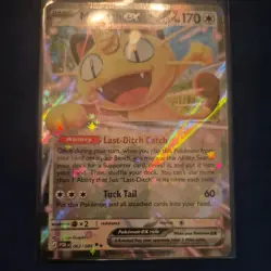 PERFECT ORDER - Meowth ex - 062/088 - Double Rare - Pokemon TCG - NM/M - IN HAND - Image 1