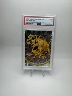 Electabuzz #125 - 2000 Topps Chrome TV Animation Pokemon - PSA 5 EX - Italian - Image 1