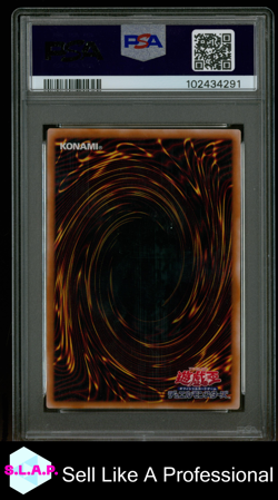 POLYM QUARTER CENTURY SCR. YU-GI-OH! JAP CHRONICLE SIDE:UNITY 2024 JP196 PSA 10 - Image 2