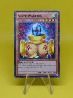 Yugioh - Slate Warrior (BP01-EN121) - Starfoil 1st Edition - Image 1