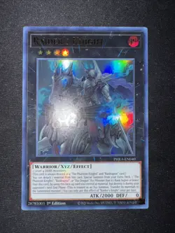 Yu-Gi-Oh Raider's Knight Ultra Rare 1st Edition PHRA-EN040 Near Mint Condition - Image 1
