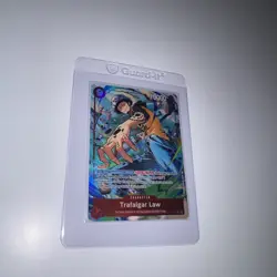 One Piece CCG Trafalgar Law OP14-009 Alt Art SR - English - PACK FRESH MINT - Image 1