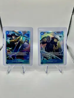 One piece 20-card Rare/Super Rare (R/SR) lot ENGLISH - BLUE - Image 4