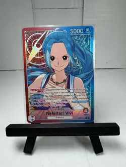One Piece CCG Nefeltari Vivi EB03-001 Leader Alt Art (English) NM+ - Image 1
