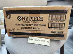 One Piece 500 Years in The Future OP-07 Factory Sealed Booster Box Case English - Image 2