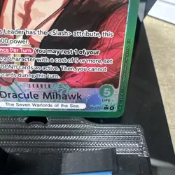 One Piece - OP14 - Dracule Mihawk - ALT ART LEADER SSP ⭐⭐⭐⭐⭐ - Image 2