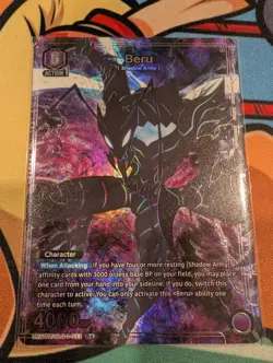 Beru R* - Solo Leveling Union Arena NM Ultra Rare - Image 1