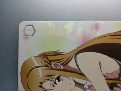 SAO Sword Art Online " Asuna " S26-003 R Holo Weiss Schwarz TCG card Japan F/S - Image 2