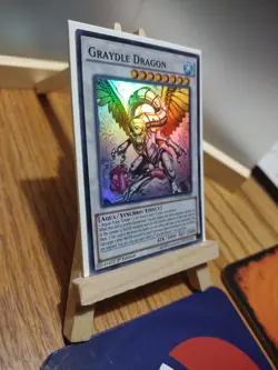 YuGiOh Card Graydle Dragon DOCS-EN048 Super Rare Dimension of Chaos 1st Edition. - Image 3