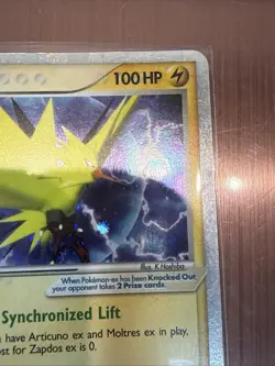 Zapdos ex 033 Black Star Promo 2005 Holo Rare Pokemon Card TCG - Image 3
