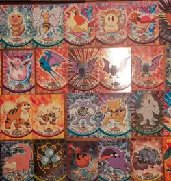 Lot Of 55 Topps Pokemon Cards Charizard Pikachu Foil Lp-Hp - Image 2