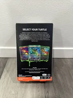 Teenage Mutant Ninja Turtles Commander Deck Turtle MTG New Sealed - Image 2