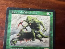 Survival of the Fittest Exodus Rare MTG Reserved List LP Magic Card 129/143 - Image 3