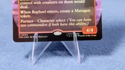 Raphael, the Muscle Borderless FOIL 4 MTG Teenage Mutant Ninja Turtles TMT NM X1 - Image 5