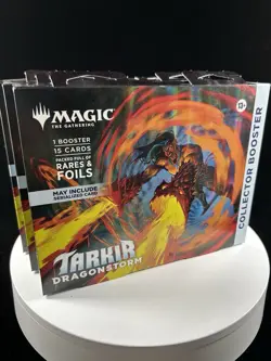 Magic The Gathering Tarkir Dragonstorm Omega Box Collector Booster Pack 3X BOXES - Image 1