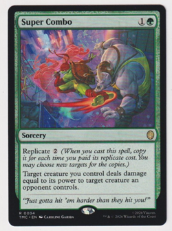 Super Combo Commander TMNT TMC 0034 R Rare Regular NM MTG Magic - Image 1