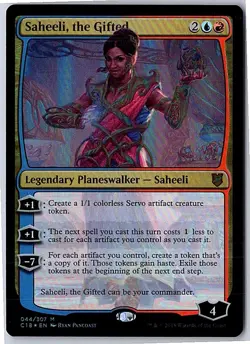 Saheeli, the Gifted Commander 2018 M 44 FOIL - Image 1