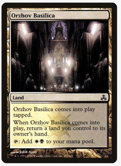 Orzhov Basilica - Guildpact (GPT) (x4) PLAYSET Magic the Gathering NM/LP - Image 1