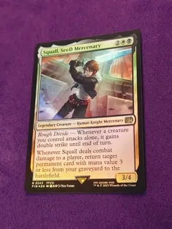 MTG FINAL FANTASY #243 Squall, SeeD Mercenary NM FOIL - Image 2