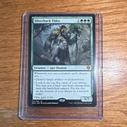 Magic: The Gathering Silverback Elder Mythic 177 Dominaria United Creature Green - Image 1