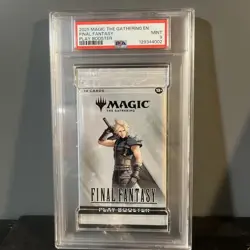 Psa 9 Magic The Gathering Final Fantasy Play Booster Pack 👀 - Image 1