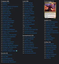 Kardur, Doomscourge Custom Commander Deck MTG EDH Magic Rakdos 100 Cards - Image 2