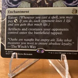 Magic: The Gathering Blind Obedience Wilds of Eldraine Rare Enchantment 1 Regul… - Image 3
