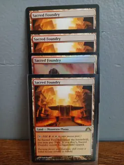 Sacred Foundry x4 MTG Mint to NM - Image 5