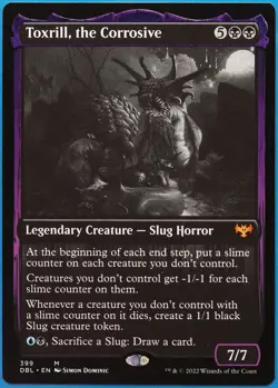 Toxrill, the Corrosive (Grayscale) Innistrad Double Feature NM (513406) ABUGames - Image 1
