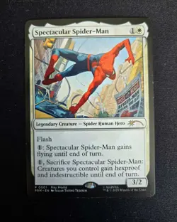 Spectacular Spider-Man - MTG Magic Spotlight: Spider-man -non foil - Image 1