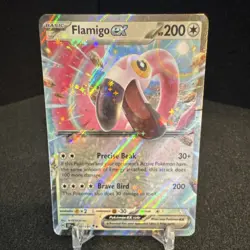 Pokemon Flamigo EX Holo SPP 160/191 Sv08: Surging Sparks 200HP Double Rare - Image 1