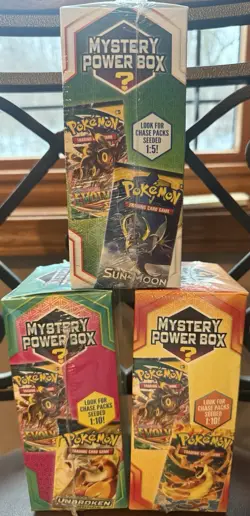 LOT Of (3) Pokemon Mystery Power Box-Walmart Holiday Edition MJ Holding-Sealed- - Image 2