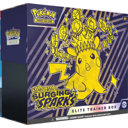 Pokemon TCG Surging Sparks ETB & Booster Bundle Costco 2-pack | Factory Sealed - Image 1