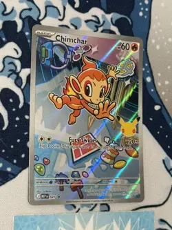 2026 Pokemon NM TCG 30th Anniversary First Partner Black Star Promo Chimchar 041 - Image 2