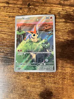 Pokemon TCG Victini Illustration Collection Promo Card 208/012 NM - Image 1